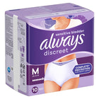 ALWAYS Discreet Inkontinenz Pants M Plus