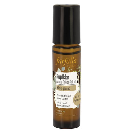 farfalla Roll-on bleib gesund Kopfklar Minze 10 ml