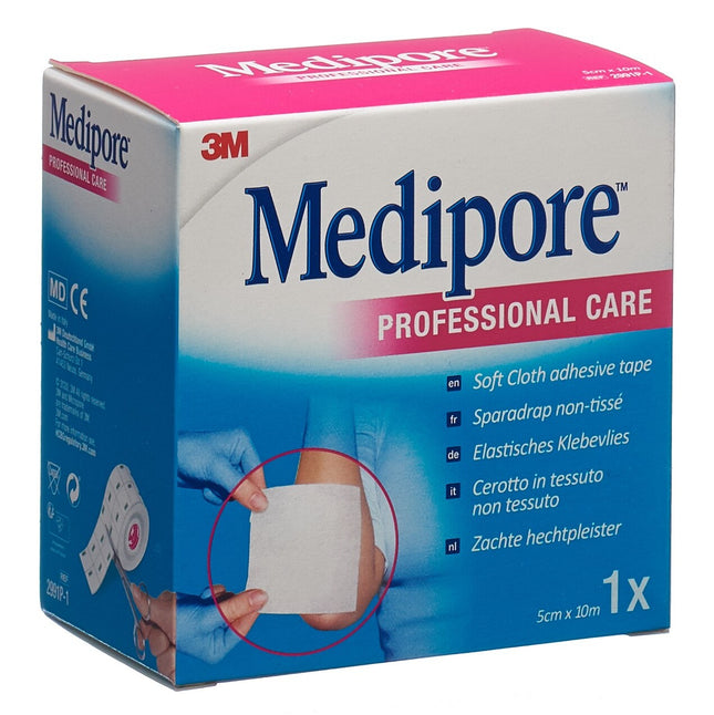 3M Medipore Klebevlies 5cmx10m Liner