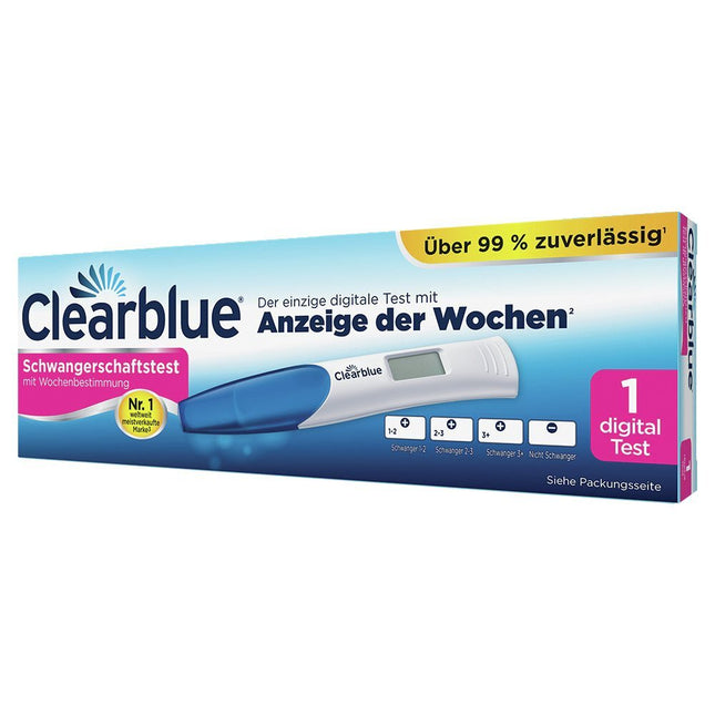 Clearblue Schwangerschaftstest Wochenbestimmung