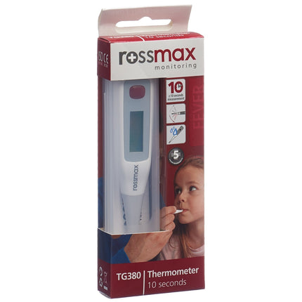 Rossmax Fieberthermometer flexible Spitze TG380