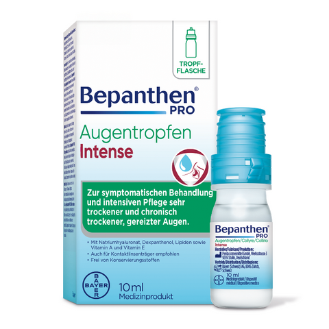 Bepanthen PRO Augentropfen Intense Fl 10 ml