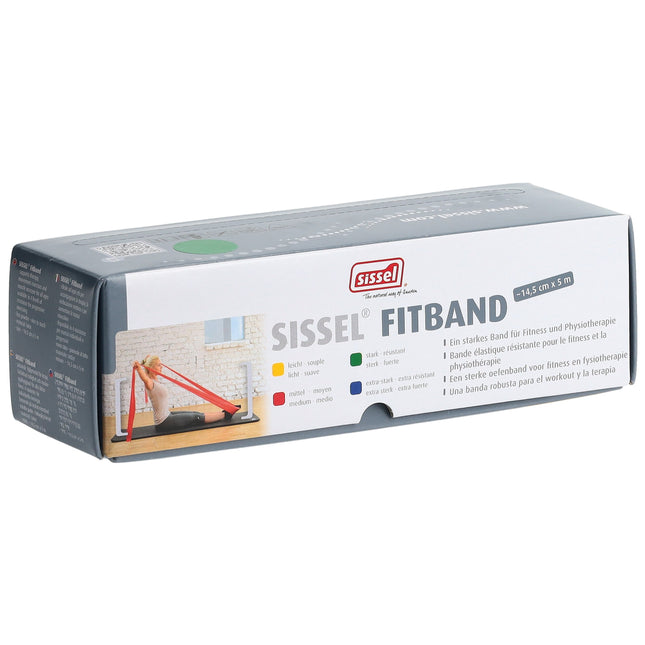 SISSEL Fitband 14.5cmx5m grün stark