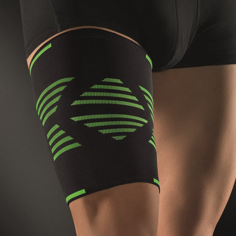 Bort ActiveColor Sport Oberschenkelbandage S schwarz/grün