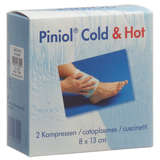 PINIOL Cold Hot Kompresse 8cmx13cm 2 Stk