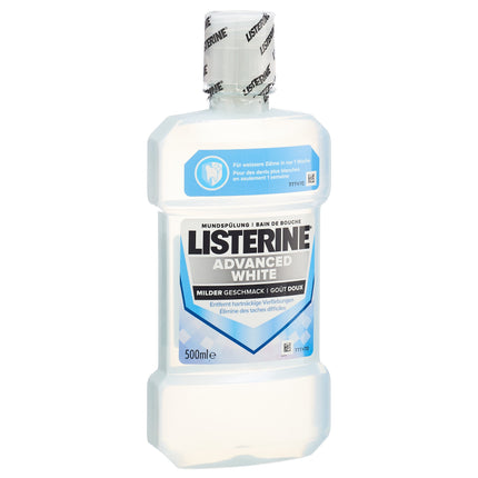 Listerine Advanced White Mild Fl 500 ml