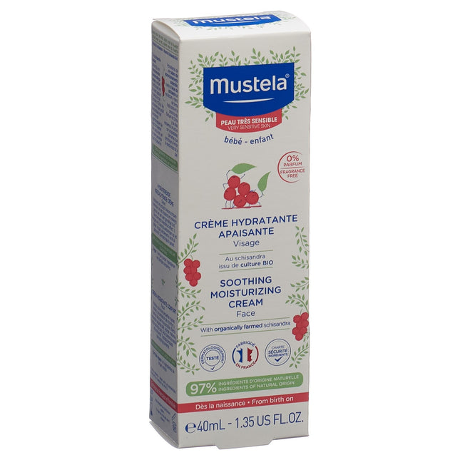 Mustela Beruhigende Gesichtscreme Tb 40 ml