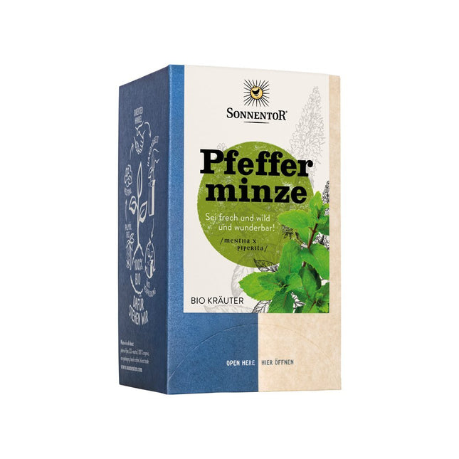 Sonnentor Pfefferminze einzeln verpackt BIO 18 Stk