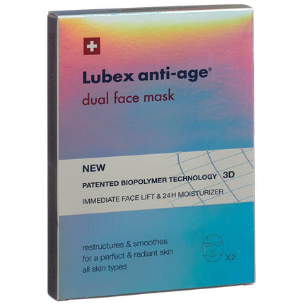 Lubex anti-age dual face mask