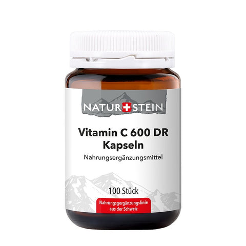 Naturstein Vitamin C 600 DR Kaps Glasfl 