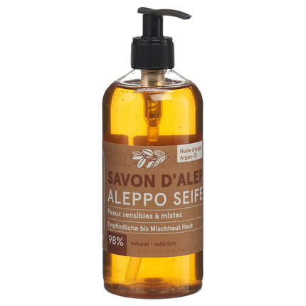 BIOnaturis ALEPPO Seife mit Arganöl 500 ml