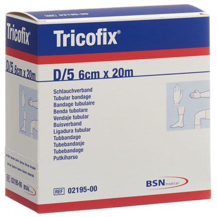 TRICOFIX Schlauchverband GrD 5-6cm/20m