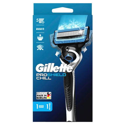 Gillette ProShield Rasierapparat Chill mit 1 Klinge