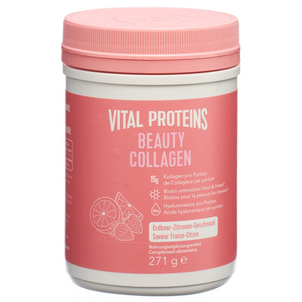 Vital Proteins Beauty Collagen Erdbeere Zitrone Ds 271 g