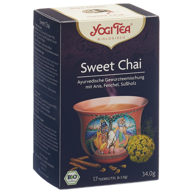 Yogi Tea Sweet Chai 17 Btl 2 g