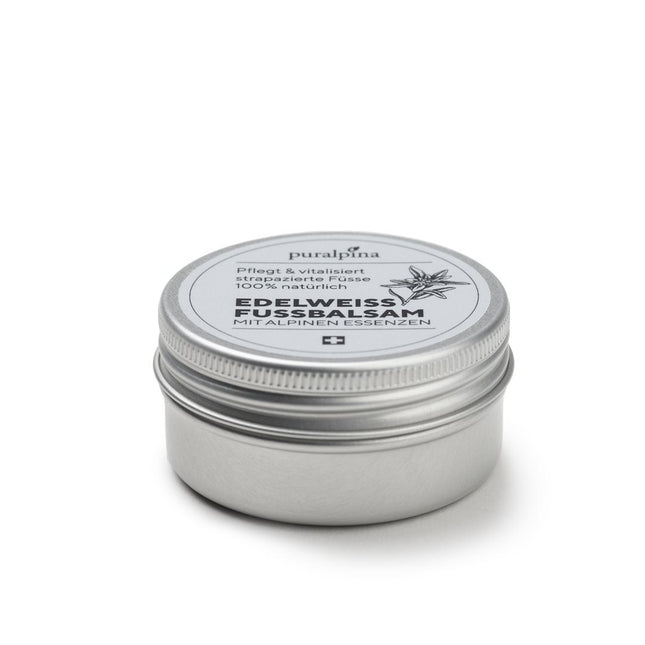 puralpina Edelweiss Fussbalsam Topf 30 ml