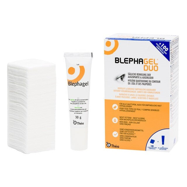 Blephagel Duo Gel 30g + 100 Pads