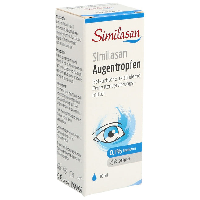 Similasan Augentropfen 0.1 % Hyaluron Fl 10 ml