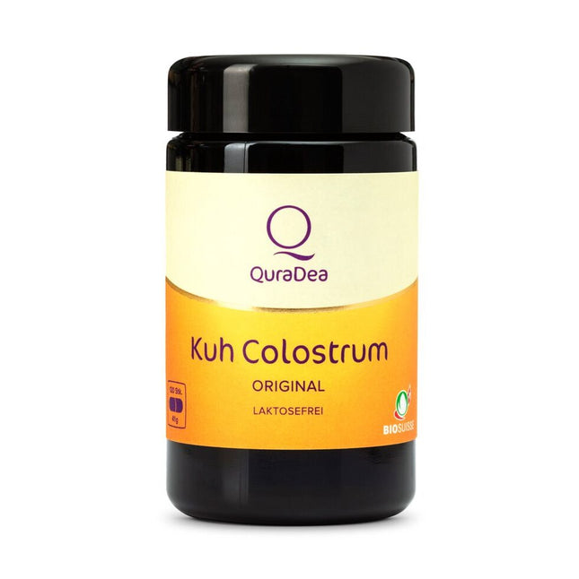 QuraDea Kuh Colostrum Original Kaps Bio pasteurisiert 120 Stk