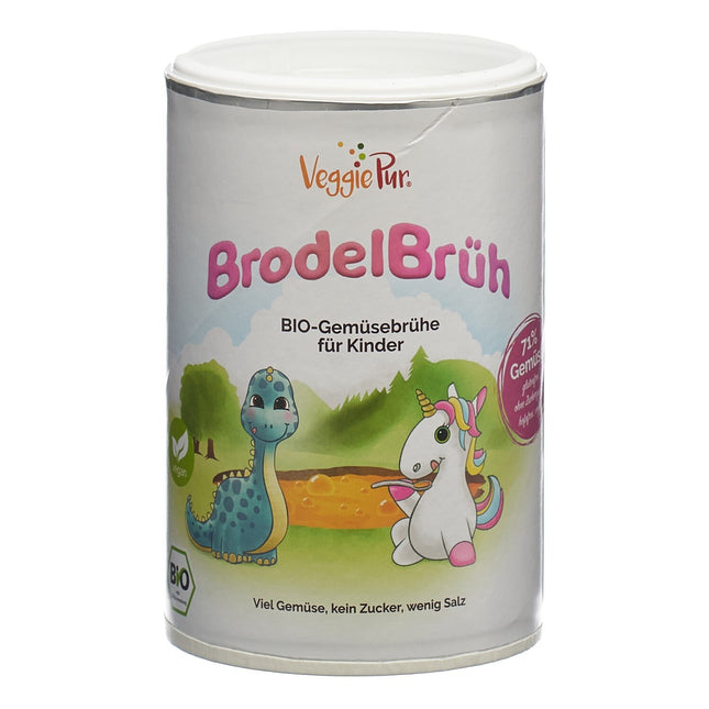 VeggiePur Brodel Brüh Gemüse-Brühe/Bouillon Bio für Kinder Ds 200 g