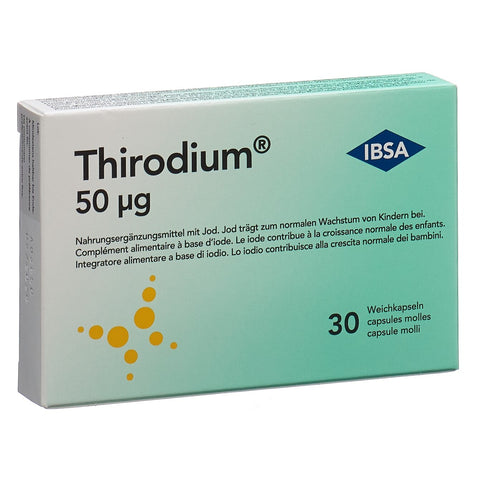 Thirodium Weichkapseln 50 mcg Jod 30 Stk