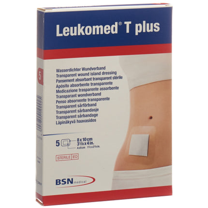 Leukomed T plus transparenter Wundverband mit Wundauflage