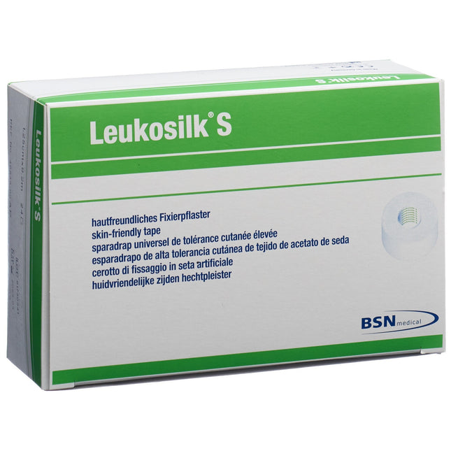 Leukosilk S Heftpflaster 9.2mx1.25cm weiss 24 Stk