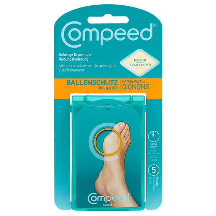 Compeed Pflaster Ballenschutz M 5 Stk