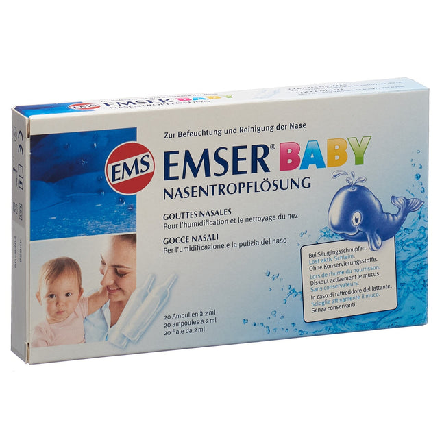 Emser Baby Nasentropflösung 20 Amp 2 ml