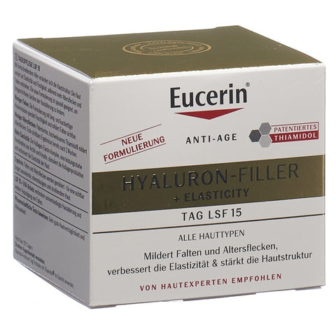 Eucerin HYALURON-FILLER + ELASTICITY Tagespflege LSF15 Topf 50 ml