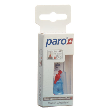 paro Isola F 1.7mm xxxx-fein rot zylindrisch 5 Stk