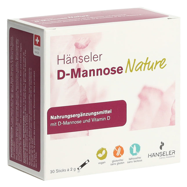 Hänseler D-Mannose Nature 30 Stick 2 g