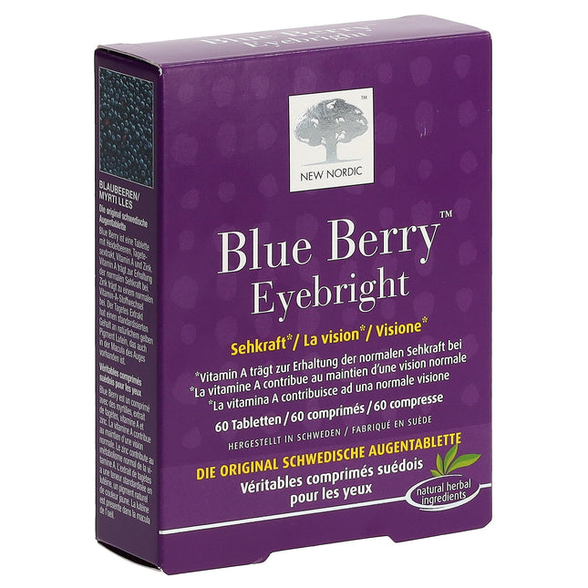NEW NORDIC Blue Berry Eyebright Tabl