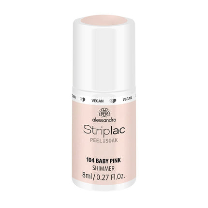 Alessandro International Striplac Baby Pink 8 ml