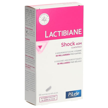 LACTIBIANE Shock 40M Kaps 20 Stk