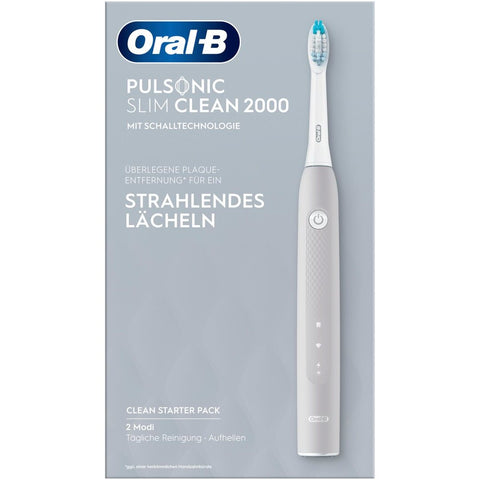 Oral-B Pulsonic Slim Clean 2000 grau