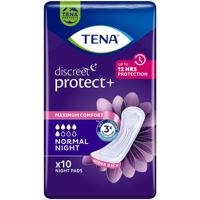 TENA Discreet Normal Night 10 Stk