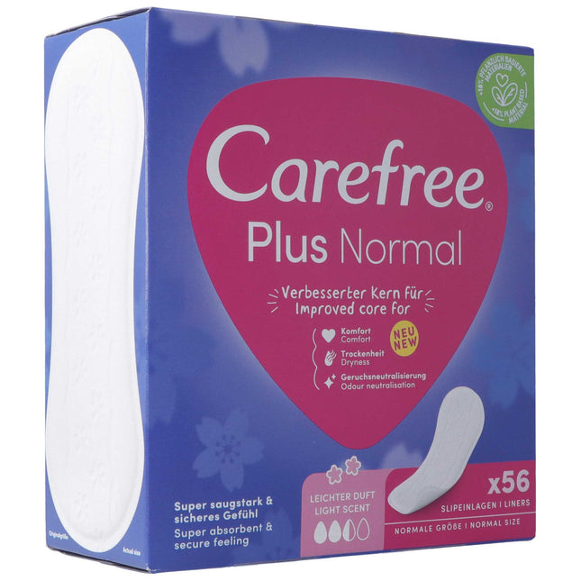 Carefree Plus Normal Karton 56 Stk