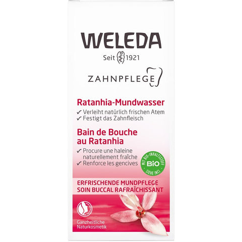 Weleda Mundwasser Ratanhia Fl 50 ml