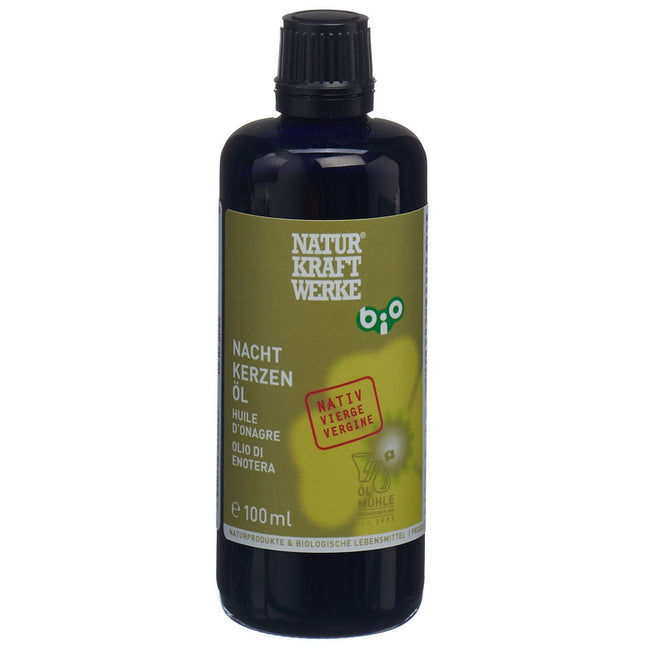 NaturKraftWerke Nachtkerzenöl nativ Bio/kbA 100 ml