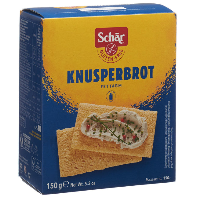 SCHÄR Knusperbrot glutenfrei 150 g