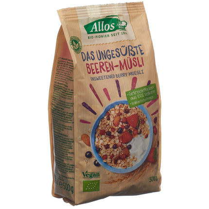 Allos Das ungesüsste Beeren-Müsli Btl 500 g