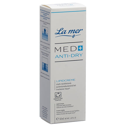 La mer Med+ Anti-Dry Lipidcreme ohne Parfum Tb 50 ml