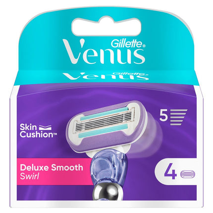 Gillette Venus Deluxe Smooth Klingen Swirl 4 Stk