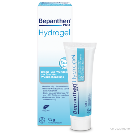 Bepanthen PRO Hydrogel Brand- und Wundgel, Tube 50 g