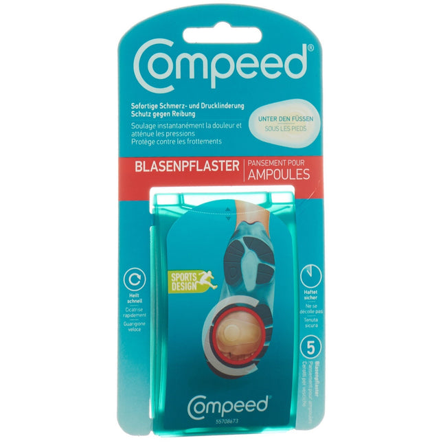 Compeed Blasenpflaster unter den Füssen 5 Stk