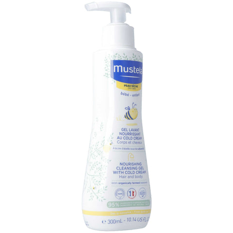 Mustela mildes Waschgel mit Cold Cream trockene Haut 300 ml