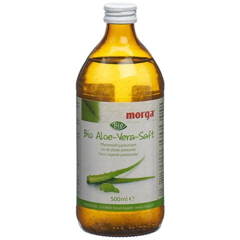 Morga Aloe Vera Saft Bio Fl 500 ml