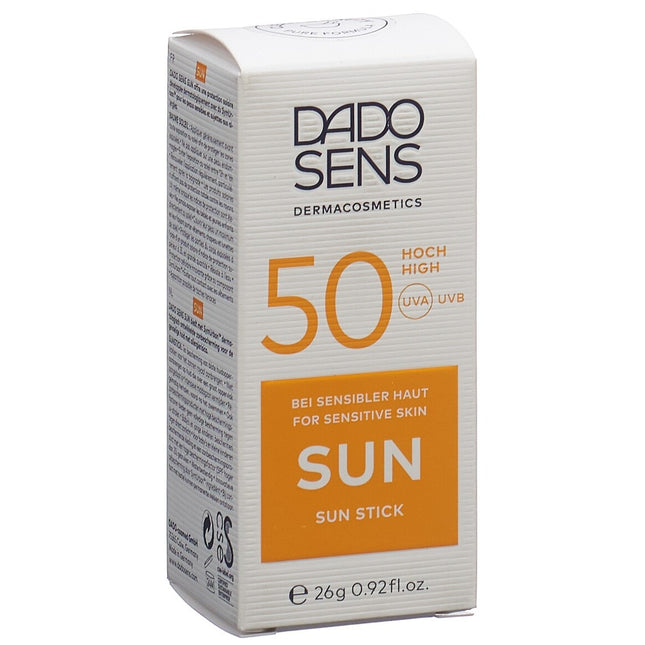 Dado Sens Sun Stick Sun Protection Factor 50 26 g