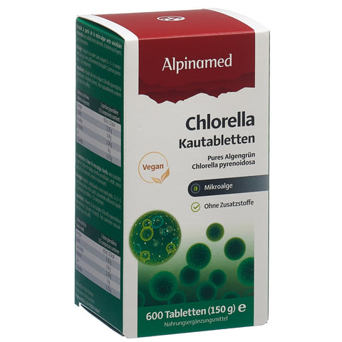 ALPINAMED Chlorella Tabl 250 mg Ds 600 Stk